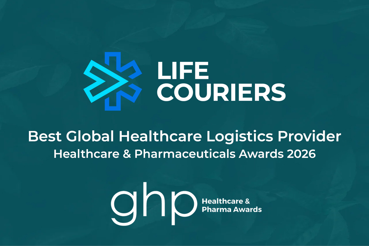 Life Couriers Win Best Global Healthcare Logistics Provider 2026